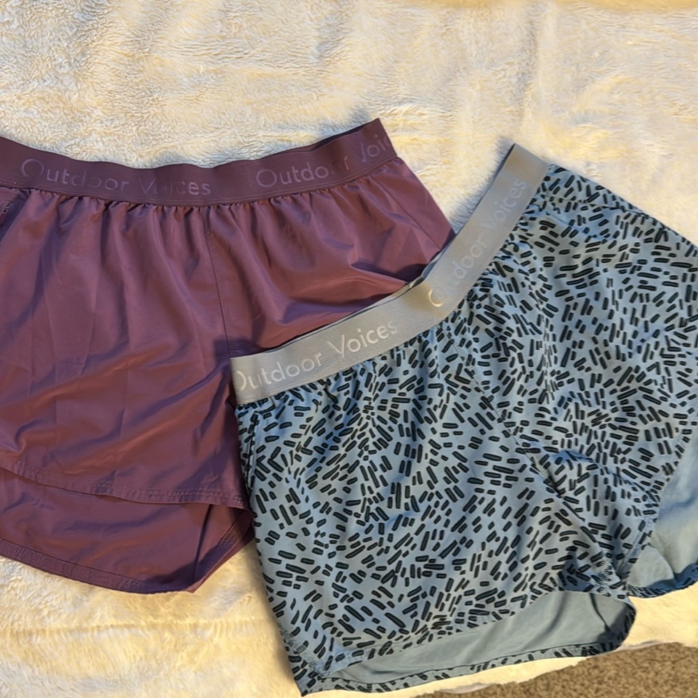 Set of Outdoor Voices Shorts!